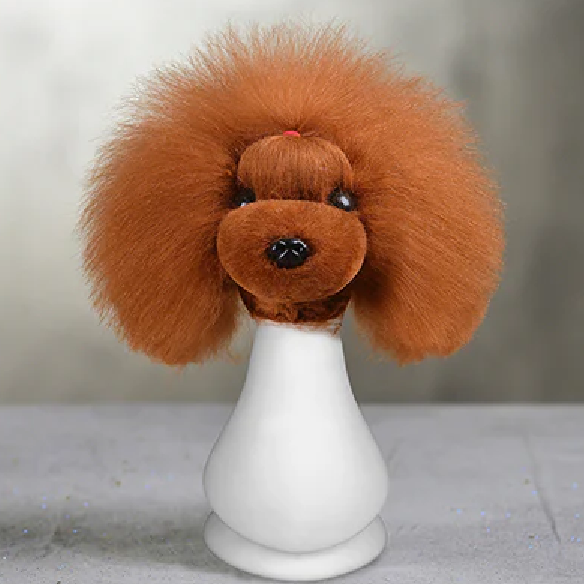 How To Style A Model Dog Head Wig With Scissors - OPAWZ Model Dog Grooming