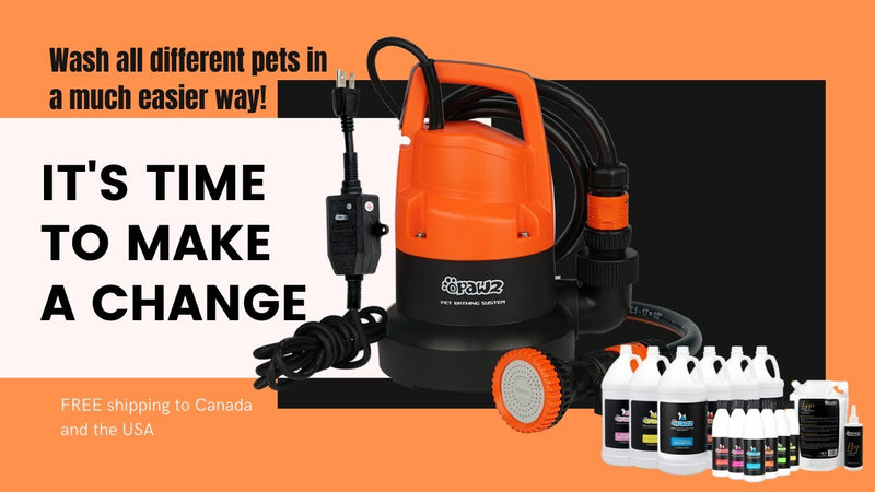 Dog Bathing Machine for Grooming โ Work Best With OPAWZ Dog Shampoos