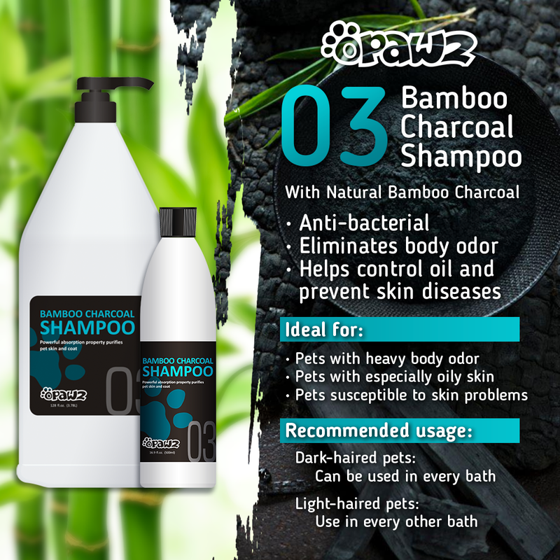 OPAWZ 03 Bamboo Charcoal Shampoo, 2.02 oz. 60ml