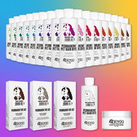 Pack économique de démarrage pour toiletteur de teinture pour chiens, 19 pièces (VP04)