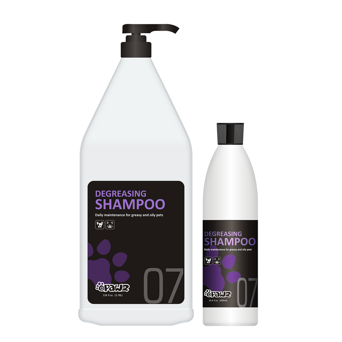 OPAWZ C4-Champú desengrasante para gatos - 1 galón