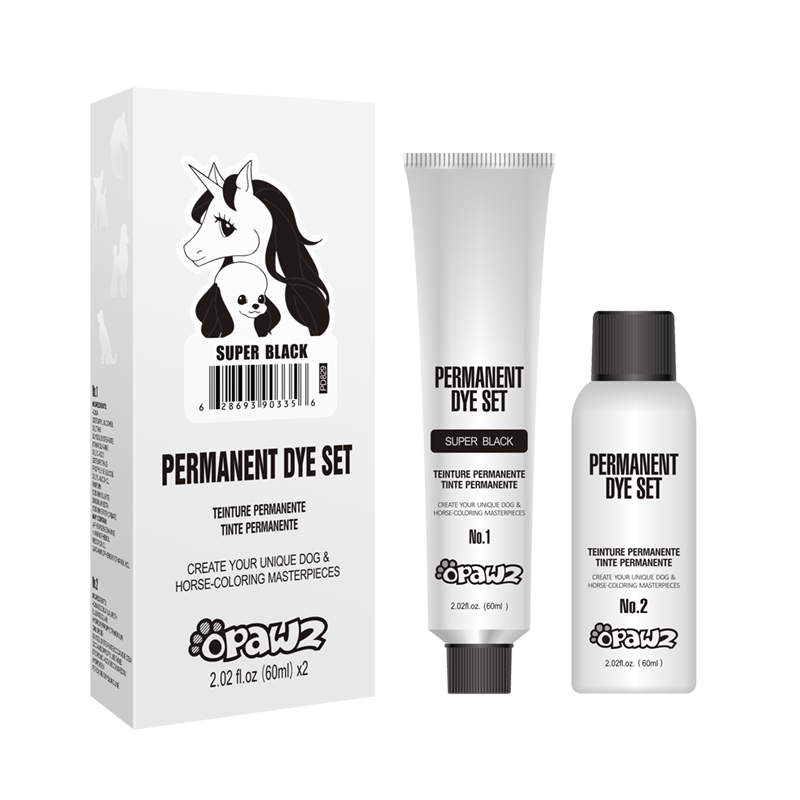 Super Black Dog Hair Dye by OPAWZ Lasts 20 Washes1