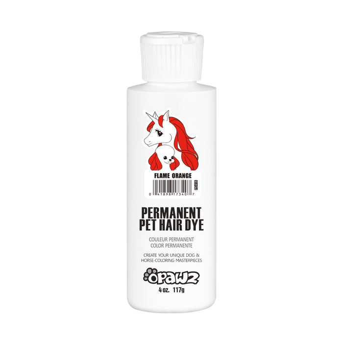 Teinture pour poils de chien - Orange flamme (PD18)