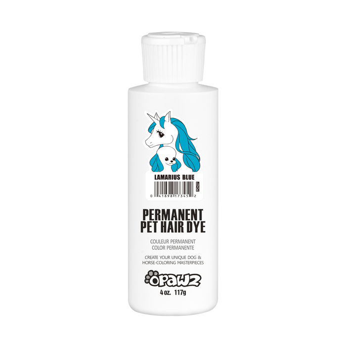 Teinture pour poils de chien - Bleu Lamarius (PD27)