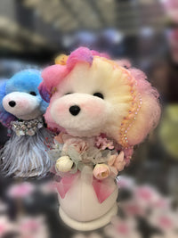 Perruque tête de chien modèle OPAWZ - Blanc (DW11)