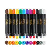 Rotulador de pintura OPAWZ, 12 piezas/juego (TPP02)