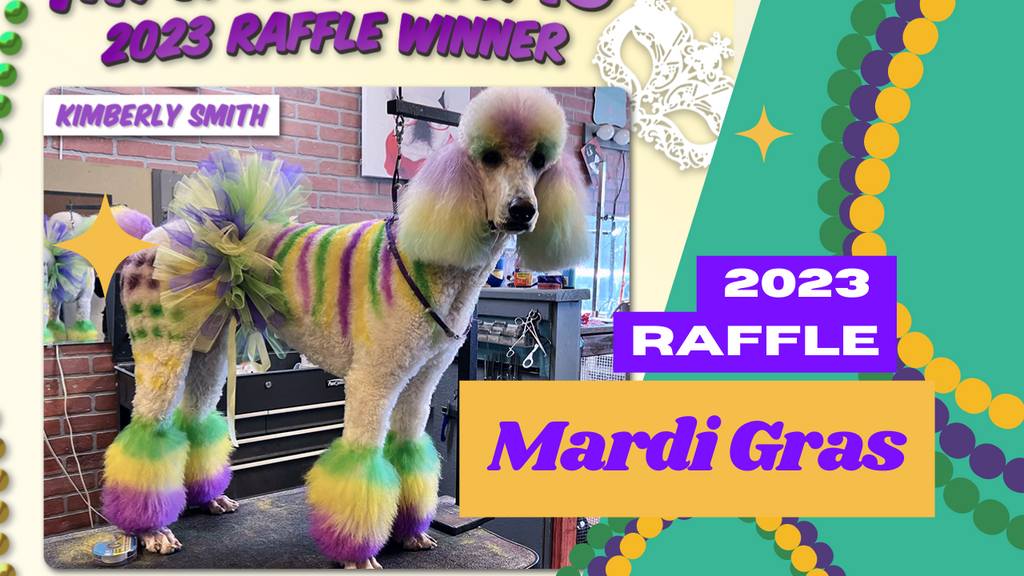 Mardi Gras Raffle Creative Dog Grooming 2023