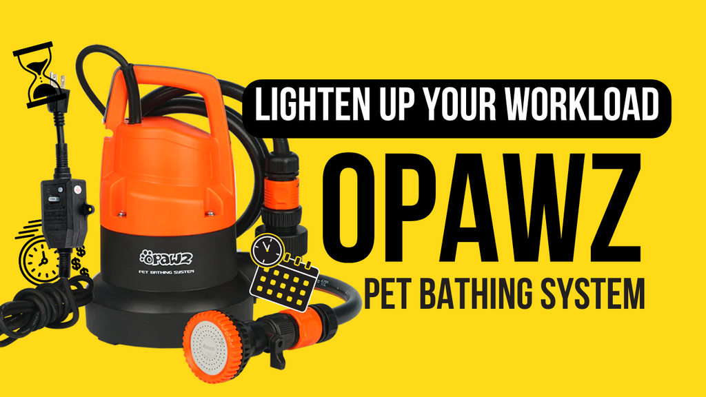 OPAWZ Pet Bathing System-Lighten Up Your Grooming Workload!