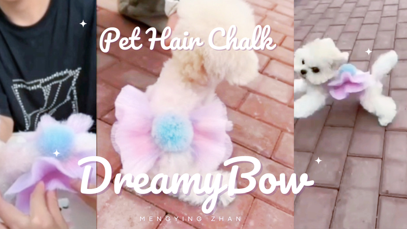 3D Bow Trimming & Coloring for Creative Dog Styling