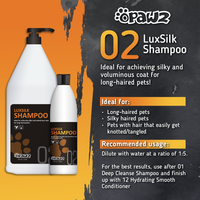 OPAWZ Pack économique de shampoing et revitalisant pour animaux de compagnie (VP12)