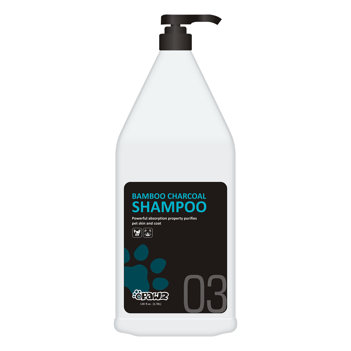 OPAWZ 03 Shampoing au Charbon de Bambou