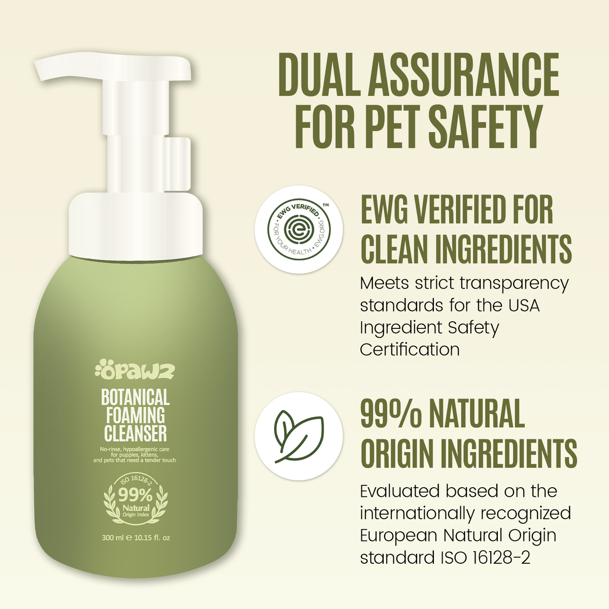 OPAWZ Botanical Foaming Cleanser (coming soon)