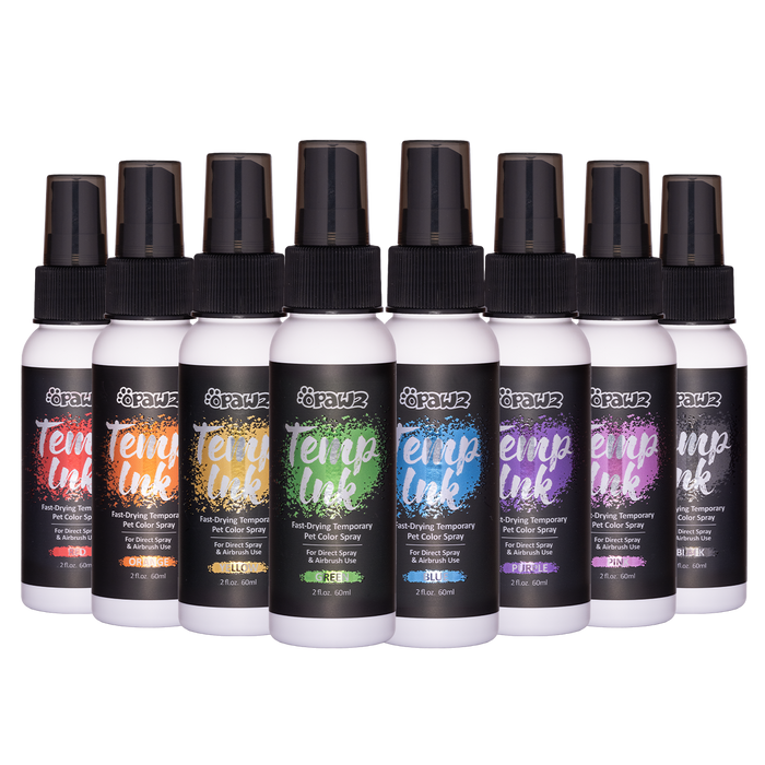 Sprayable Temp Ink - 8 Colours Value Pack (VP78)