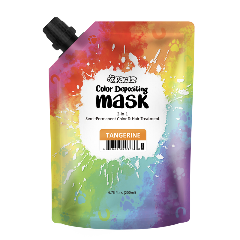 OPAWZ Masque Déposant Couleur - Rouge Cerise - 200 ml (CM04)