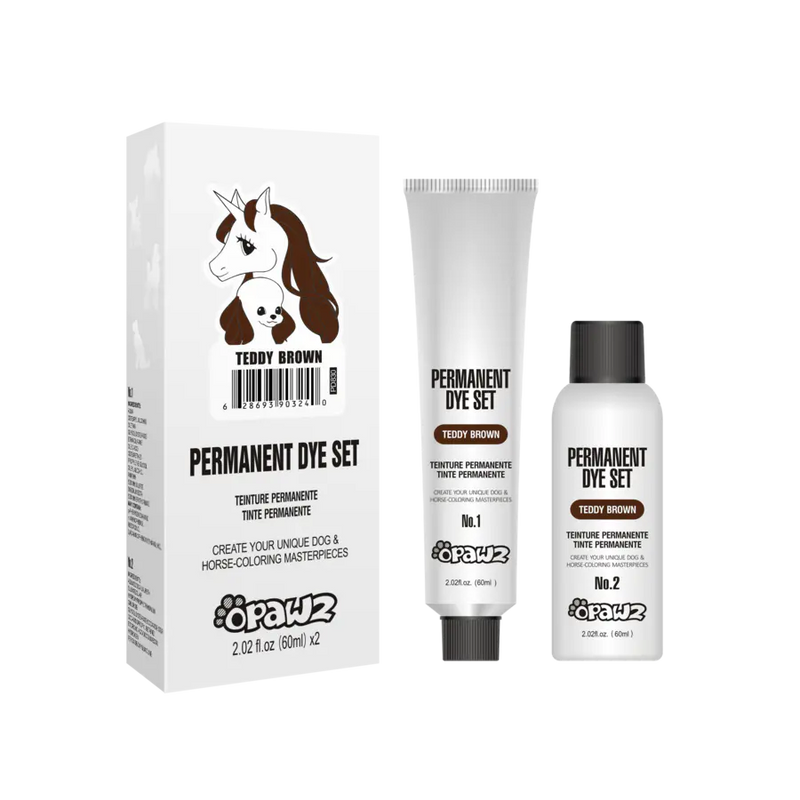 Testeur de teinture permanente Teddy Brown 4oz