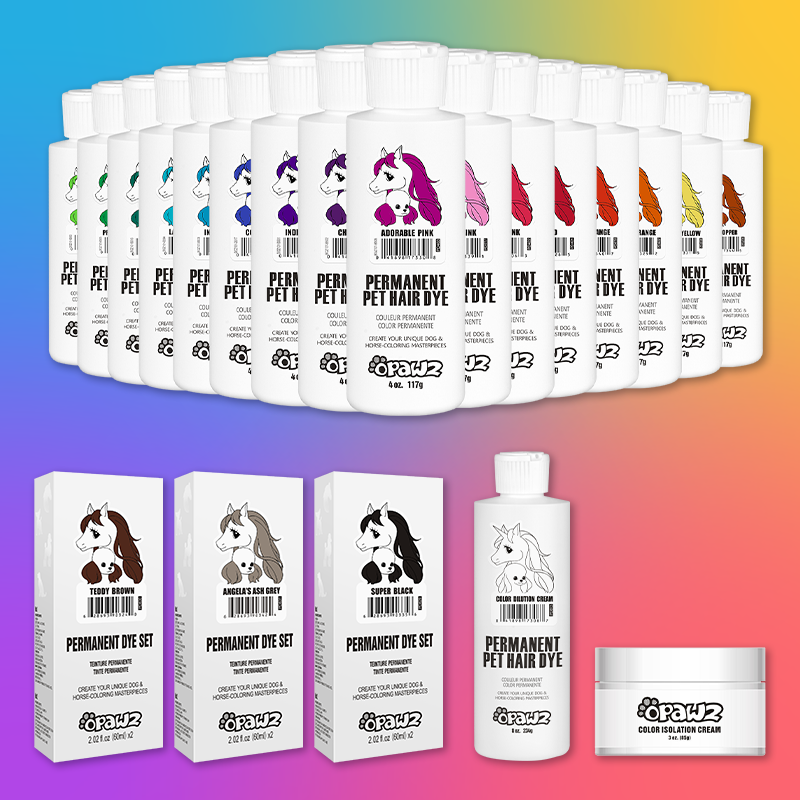 21pcs Dog Dye Groomer Starter Value Pack (VP04)