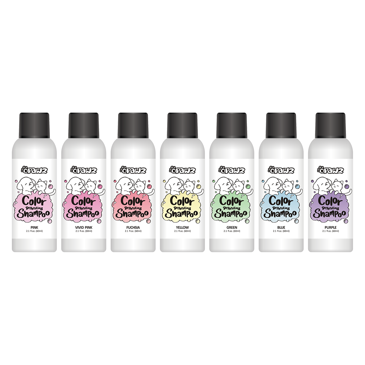 OPAWZ Shampoing Funky Color - 60 ml (FC01)