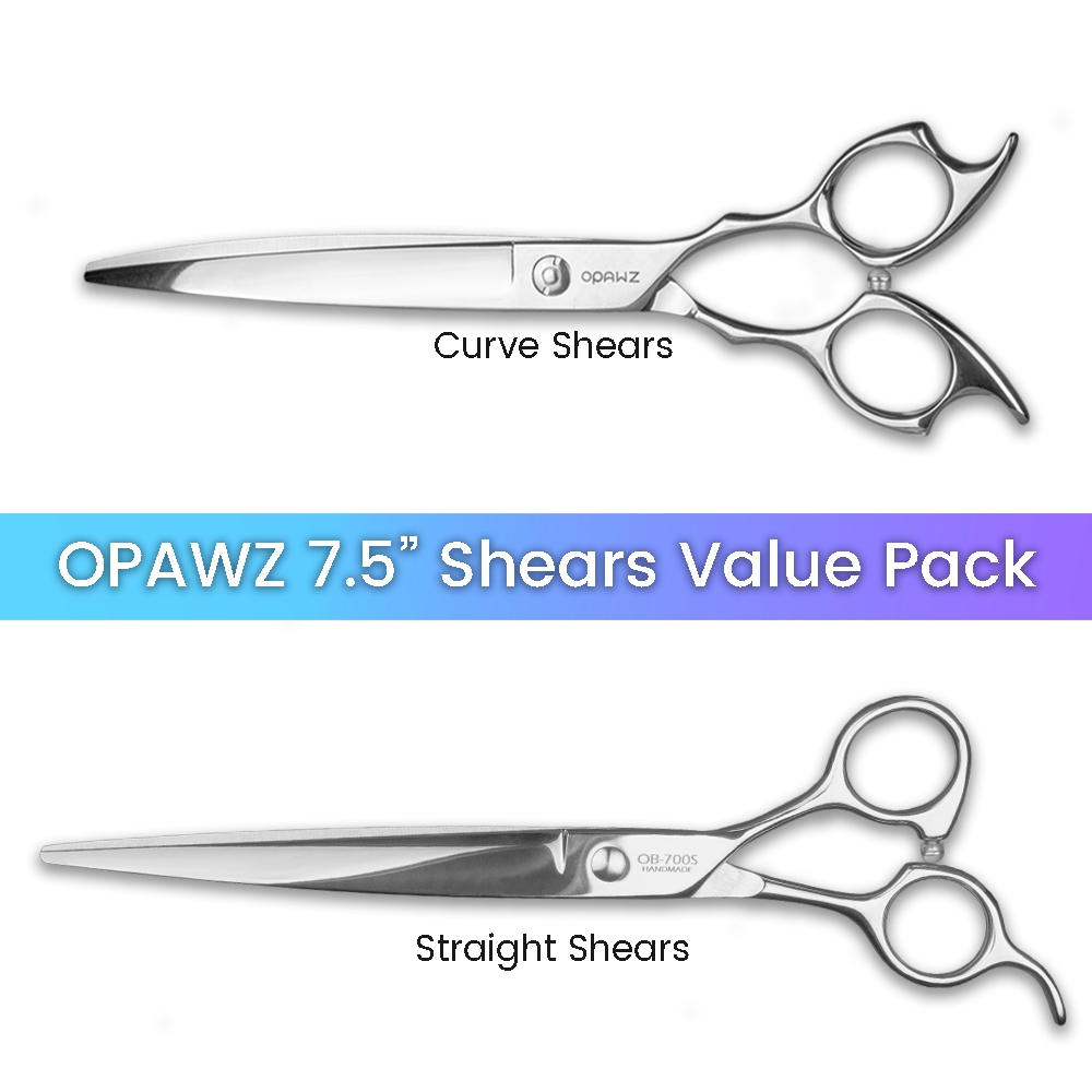 OPAWZ pet grooming shears for dog haircuts” style=