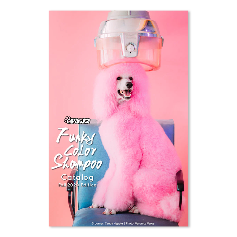 Catalogue de shampooings OPAWZ Funky Color 2020 - Édition imprimée
