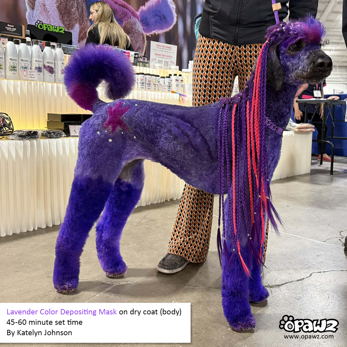 Mascarilla depositante de color OPAWZ - Lavanda - 200 ml (CM01)