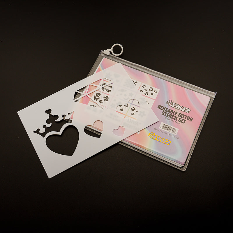 OPAWZ Reusable Tattoo Stencil Set
