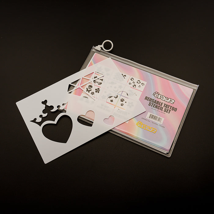 OPAWZ Reusable Tattoo Stencil Set