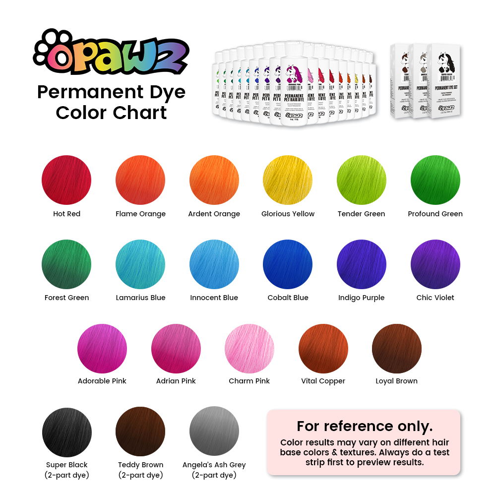 Vital Copper Dog Hair Dye by OPAWZ - Lasts 20 Washes Vital Copper Dog Hair Dye by OPAWZ - Lasts 20 Washes