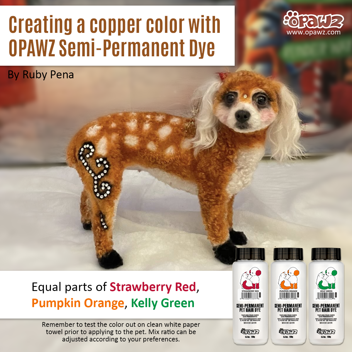 Teinture Semi-Permanente - Rouge Fraise (SM09)