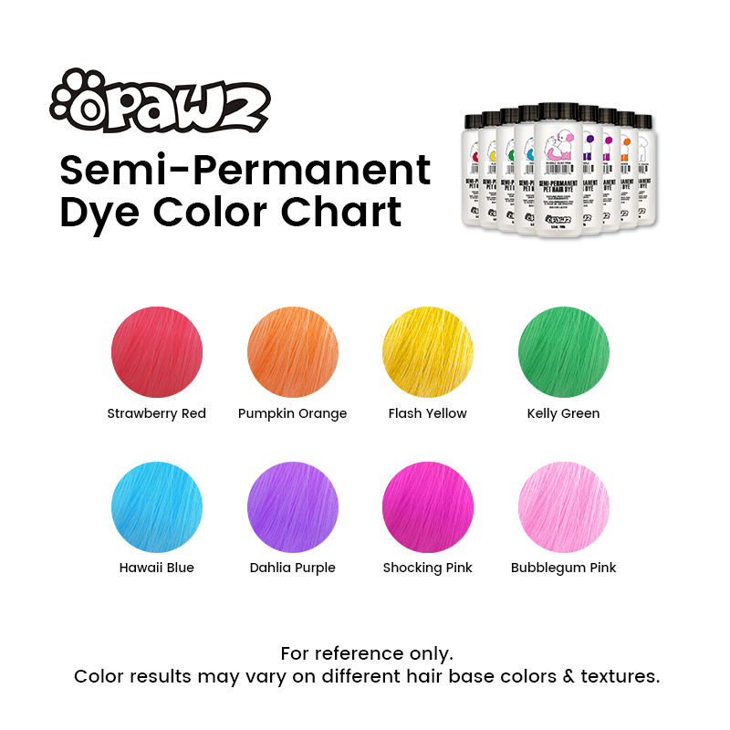 Red Dye Color Chart