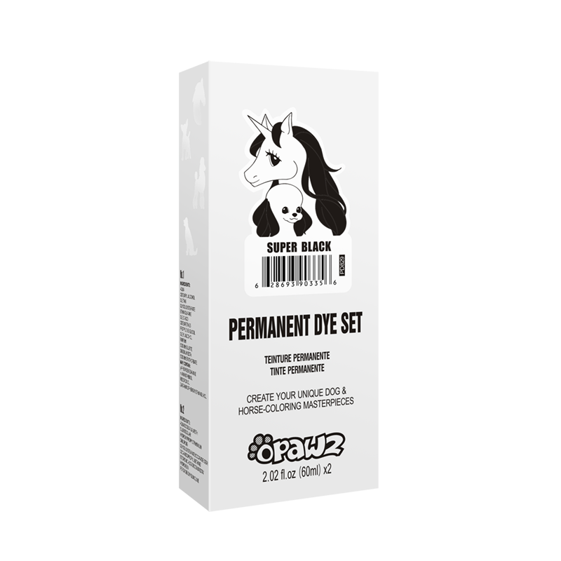 Dog Hair Dye - Super Black (PD12)