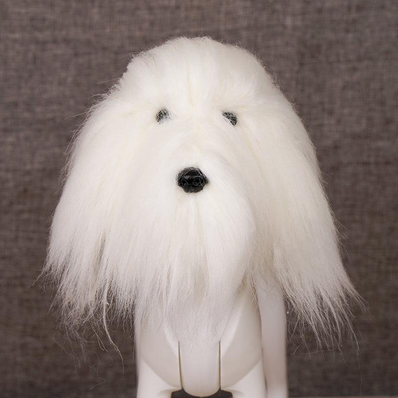 OPAWZ Toy Poodle Head Dog Wig