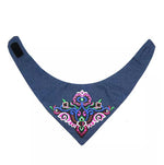 Denim Folk-Custom Navy Blue Collar - B038-2