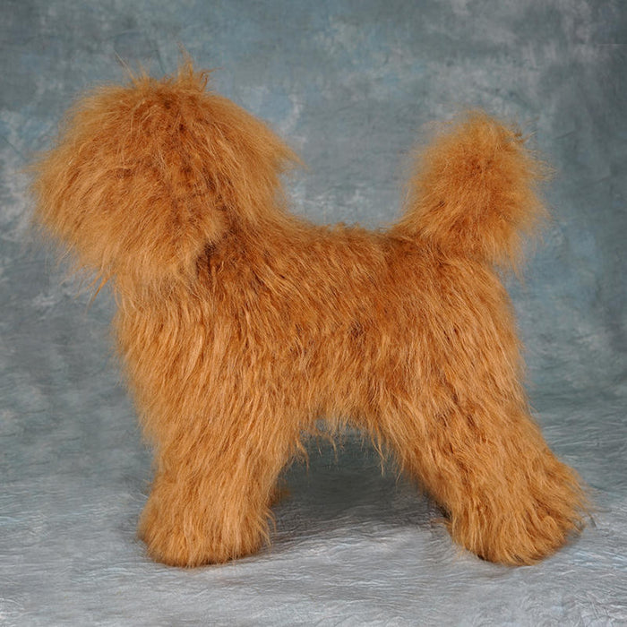 OPAWZ High-Density Toy Poodle Whole Body Dog Wig - Brown(DW05-2)