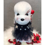 OPAWZ Model Dog Head Wig - White (DW11)