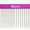 OPAWZ Professional Aluminium Spine Buttercomb (7.4" x 1.58", 63 Teeth) - 02