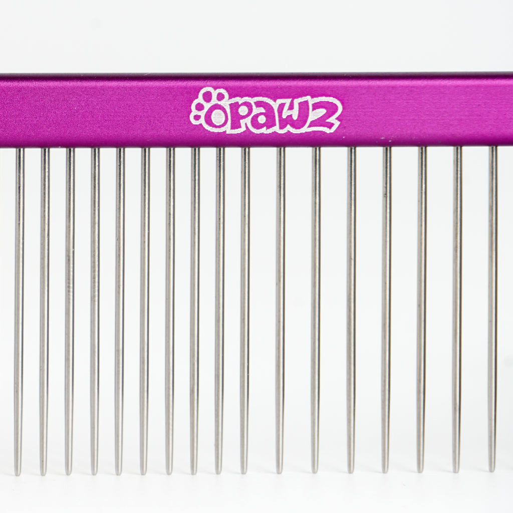 OPAWZ Professional Grooming Stainless Steel Buttercomb
