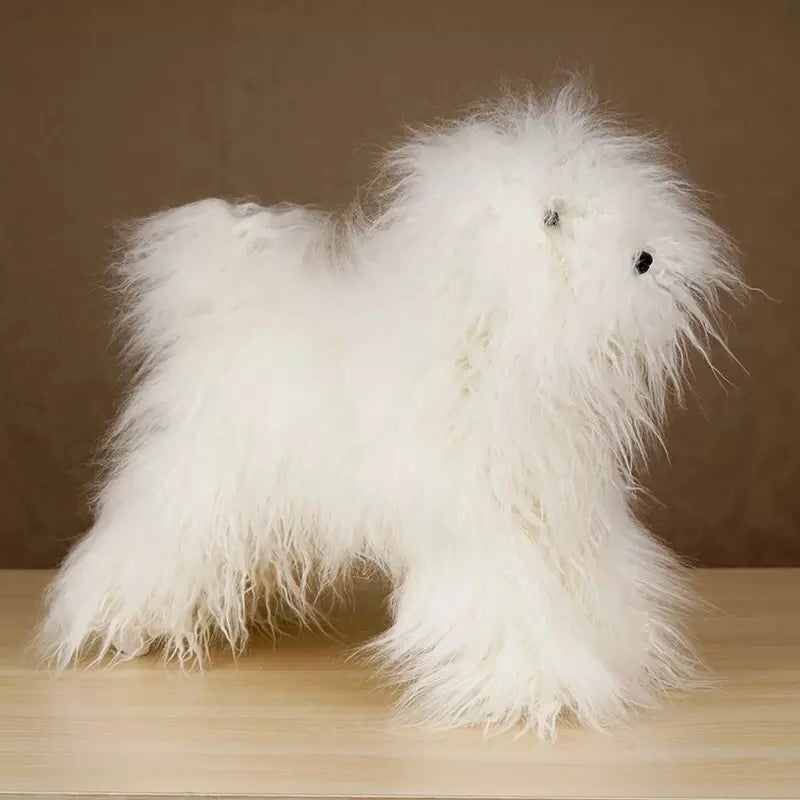 OPAWZ Toy Poodle Model Dog with Whole Body Wig