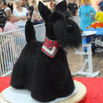 Peluca para perro de cuerpo entero OPAWZ Toy Poodle - Negro (DW01-4)
