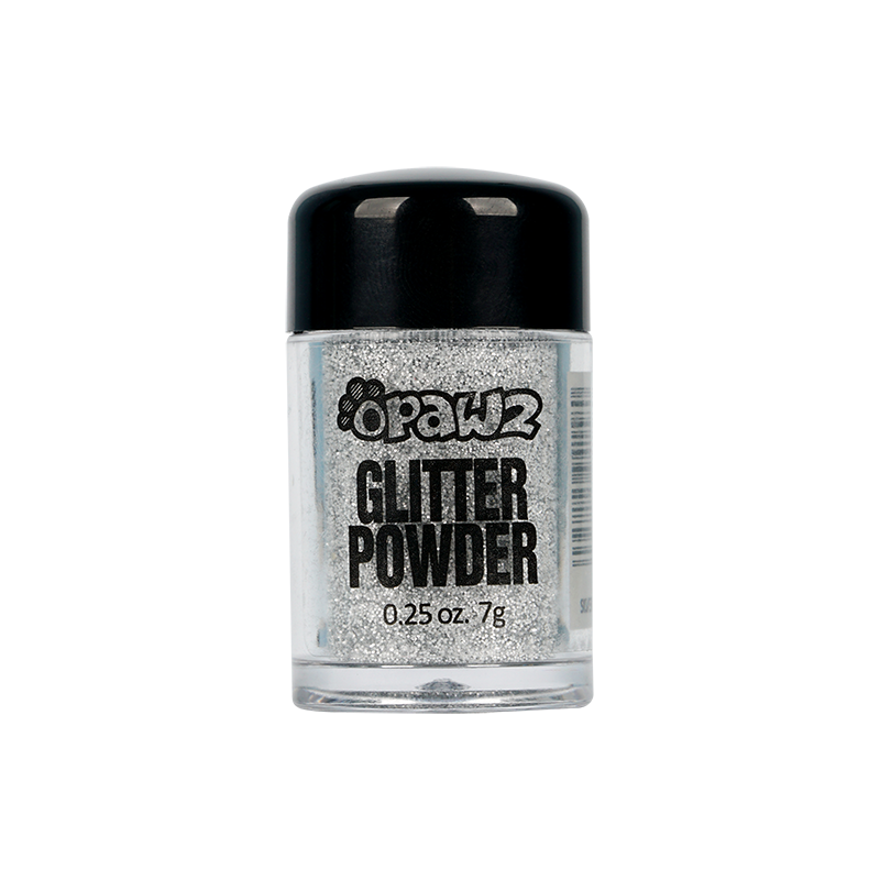 Silver Glitter Powder for Dogs - Lightweight and Easy to Apply – OPAWZ