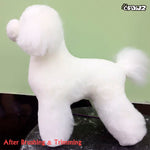 Peluca para perro de cuerpo entero OPAWZ Toy Poodle - Blanco (DW01-1)