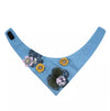 Pom-pom Fresh Denim Collar - B040