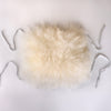 Almohadilla trasera de lana teñible OPAWZ con cuerdas (WW04)