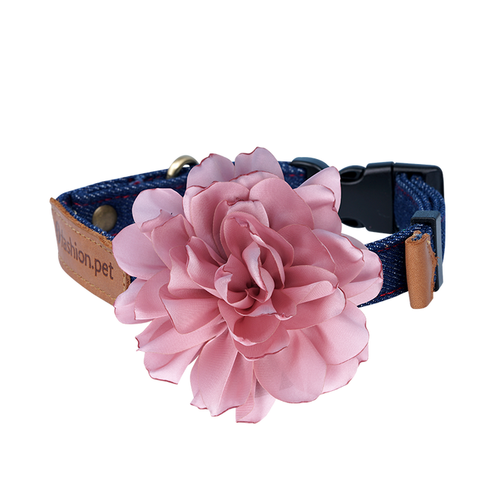 Adjustable Denim Base Collar - A061