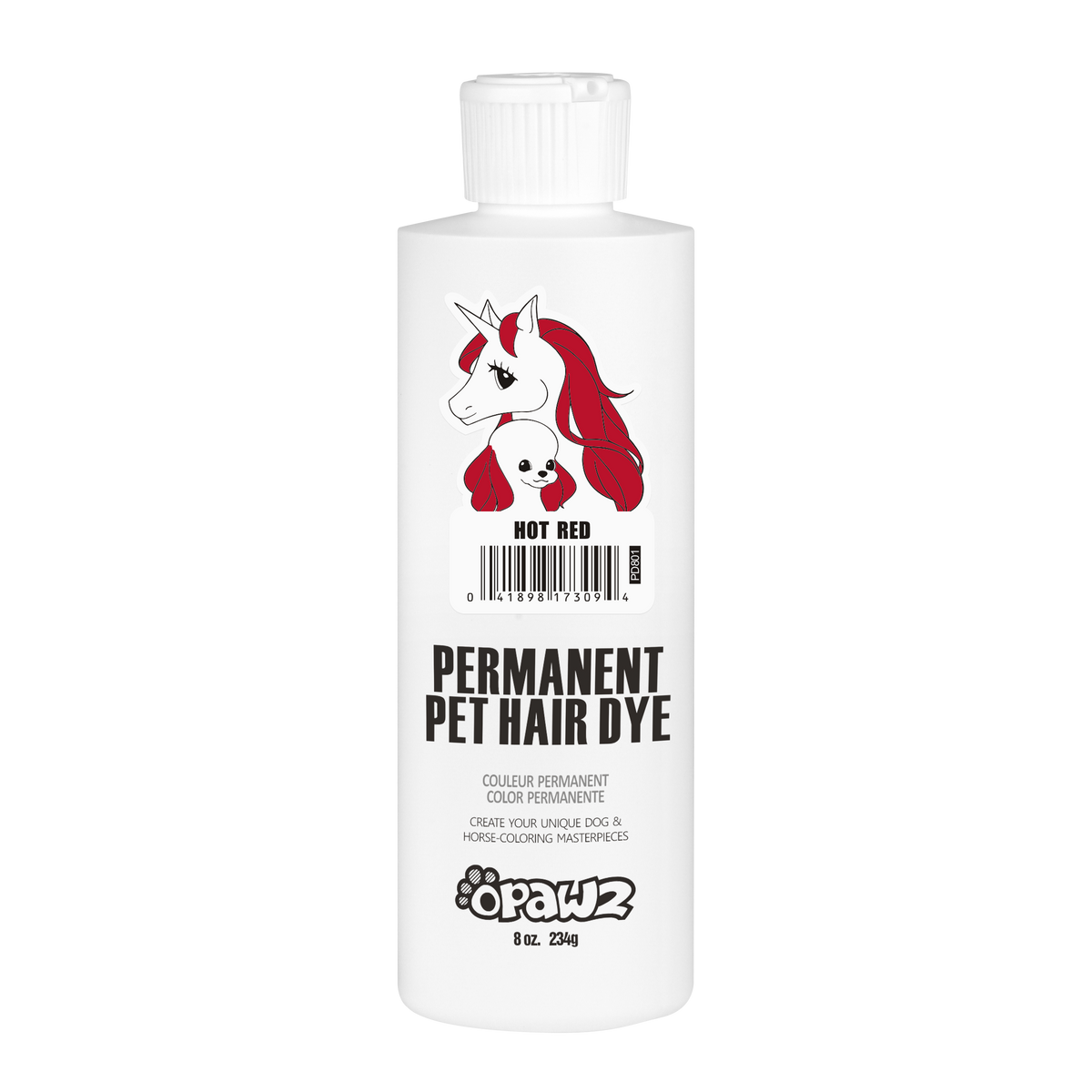 Dog Hair Dye - Hot Red (PD01)