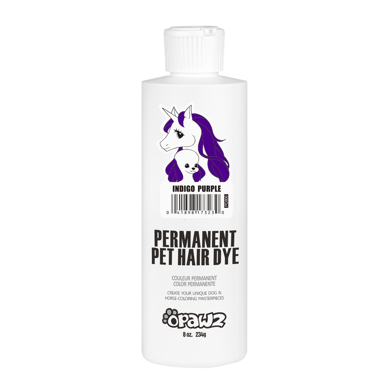 Fjerde Pjece Splendor Indigo Purple Dog Hair Dye by OPAWZ - Lasts 20 Washes