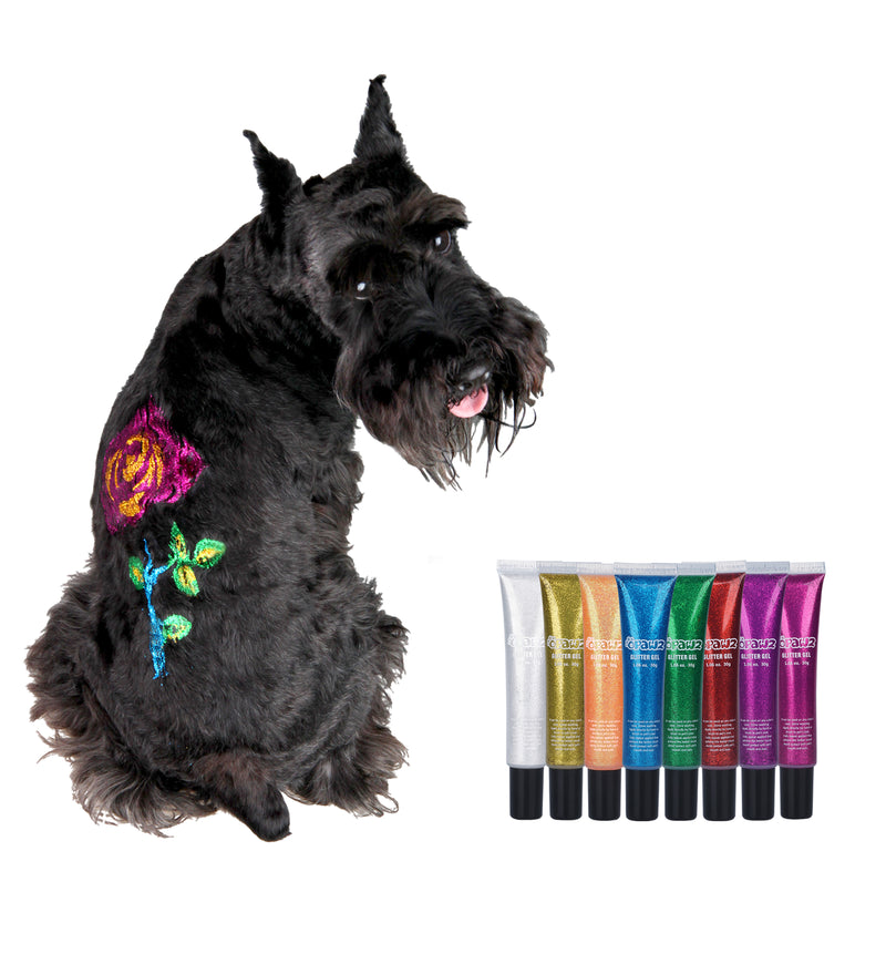 Pet Paint Pens with Glitter - Safe Temporary Pet Color [12 Colors Set] –  OPAWZ