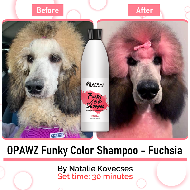 OPAWZ Funky Color Champú - Fucsia - 500ml (FC08)