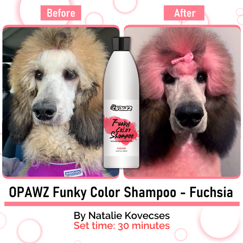 OPAWZ Shampoing Funky Color - Fuschia - 500 ml (FC08)