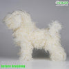 OPAWZ 1:1.2 Perruque de chien Bichon entier - Blanc (DW07)