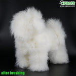 OPAWZ 1:1.2 Perruque de chien Bichon entier - Blanc (DW07)